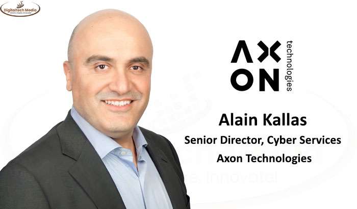 Alain Kallas joins Axon Technologies as the Senior Director-Cyber Services