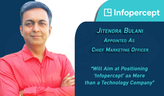 Jitendra Bulani As Chief Marketing Officer